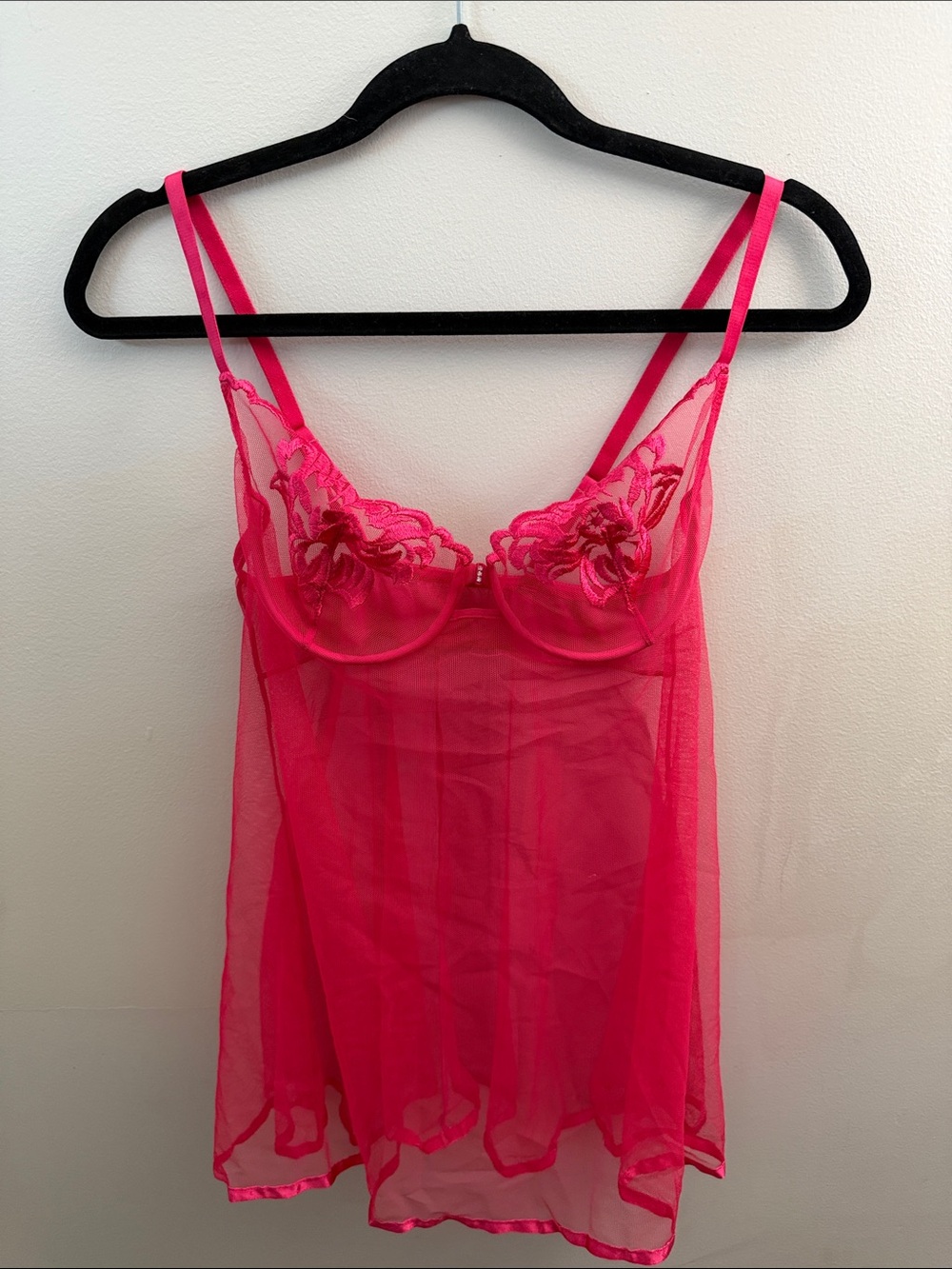 Like New! Lace and Mesh Babydoll